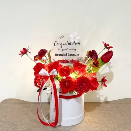 Bloom Box Akrilik Ucapan Grand Opening Halmahera Barat