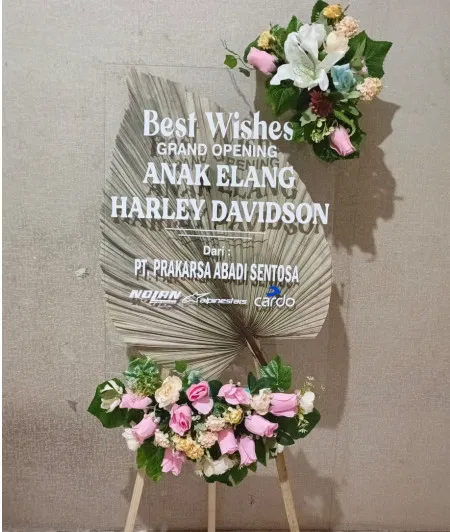 Papan Akrilik Ucapan Grand Opening Halmahera Barat